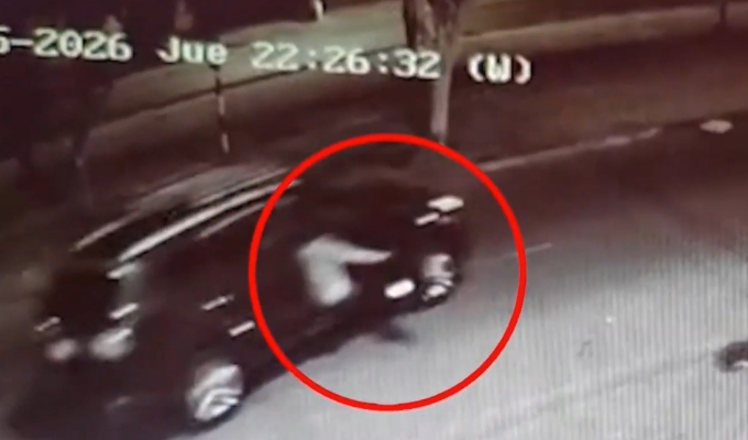 Revelan nuevas imágenes del asesinato de hombre en camioneta en SJL