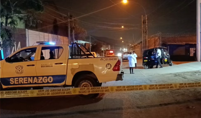 Ataque armado en Ventanilla: sicarios asesinan a balazos a mototaxista y dejan herida a adolescente