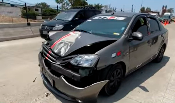 Tragedia en la Vía Expresa Sur: comerciante muere atropellada al cruzar paso provisional