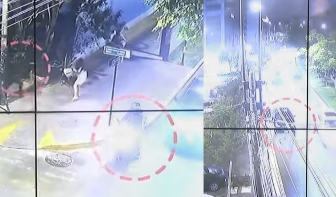 Delincuentes usan auto y moto para asaltar en San Isidro, Surquillo y Miraflores