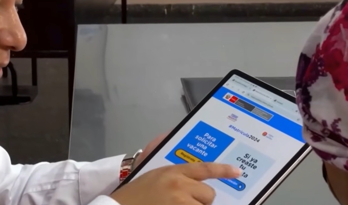 Matrícula virtual en colegios públicos: padres reportan demoras y caídas del sistema