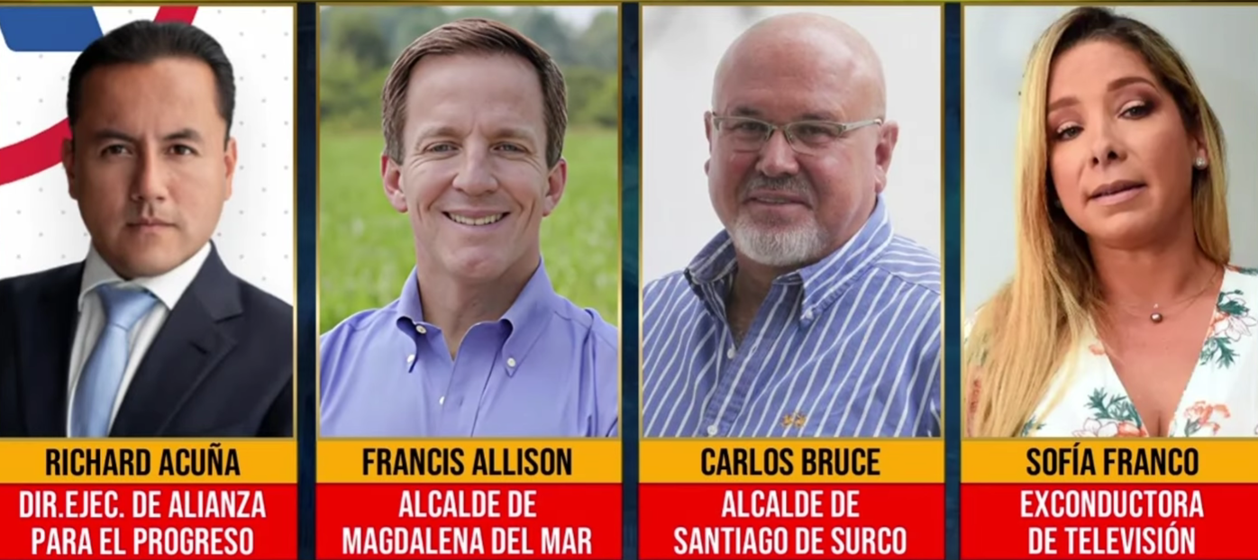 Estos son los posibles candidatos a la alcaldía de Lima