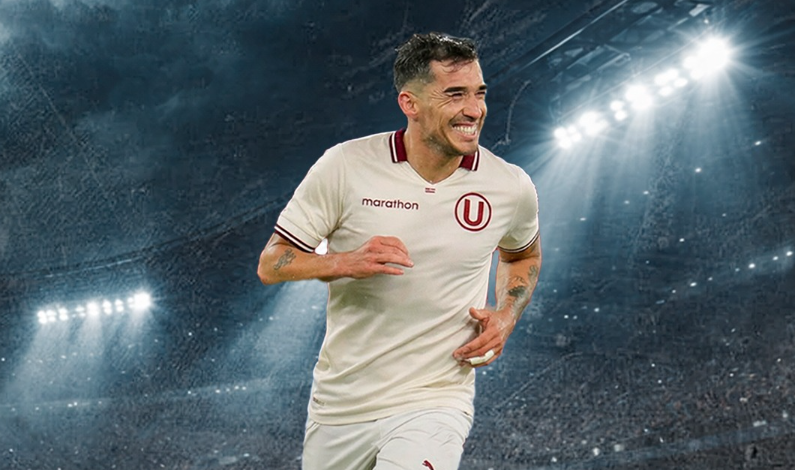 Lisandro Alzugaray llegó al Perú para sumarse a la pretemporada de Universitario