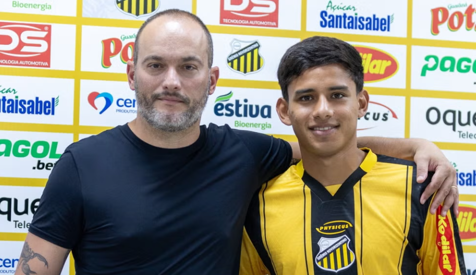 Jhilmar Lora fue presentado en Novorizontino: “Vengo para ascender al Brasileirao”