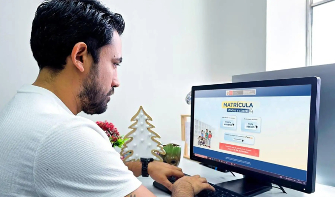 Año escolar 2026: matrícula digital estará 100% disponible desde hoy 20 de enero