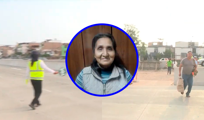 Vecinos alertan que la Vía Expresa Sur opera sin condiciones para peatones