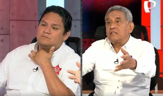 Mesías Guevara y Enrique Valderrama en Combutters: comparten propuestas presidenciales