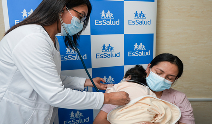 Un tercio de las emergencias pediátricas atendidas en el Hospital Almenara están relacionadas a enfermedades respiratorias