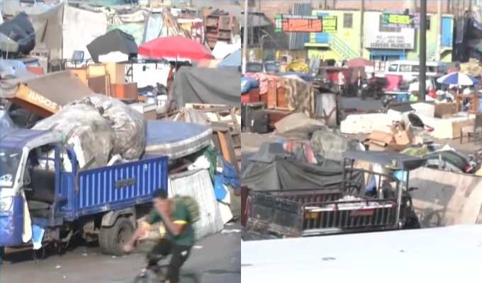 El Agustino: avenida Nicolás Ayllón tomada por chatarreros, ambulantes y cúmulos de basura