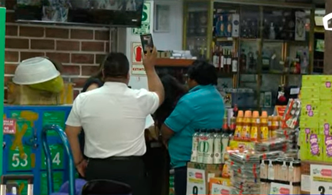 Fiscalía realiza diligencias en Market Capón por investigación que involucra al presidente