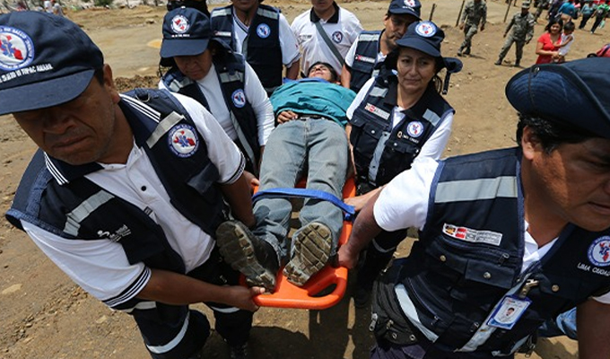 Brigadas de salud realizan coordinaciones para respuesta operativa por temporada de lluvias intensas en 20 regiones del país