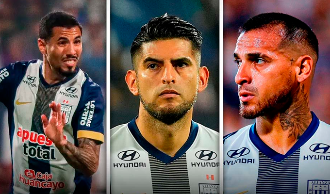 ¡No van más! Alianza Lima separa indefinidamente a Carlos Zambrano, Miguel Trauco y Sergio Peña