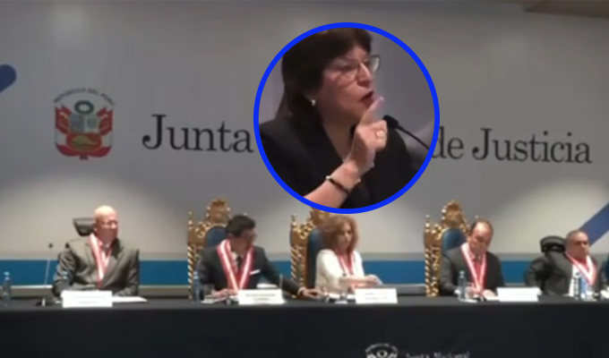 Tenso enfrentamiento entre Delia Espinoza y presidenta de la JNJ durante pleno
