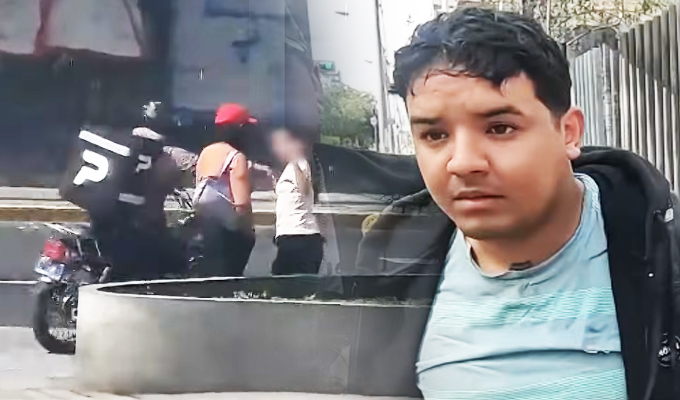 Falso Delivery: Cae peligroso “raquetero” en el Cercado de Lima