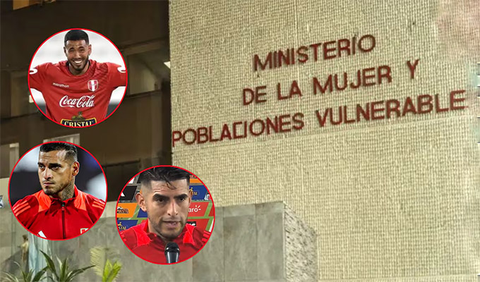 MIMP sobre denuncia contra futbolista Peña, Trauco y Zambrano: Estos hechos no deben ser tolerados