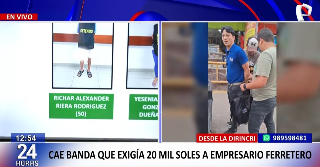 Cae “Alianza del Norte”: banda extorsionaba a comerciantes en Comas y Carabayllo