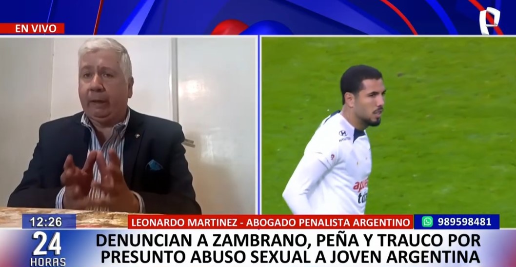 Abogado argentino explica proceso legal por denuncia contra jugadores de Alianza Lima