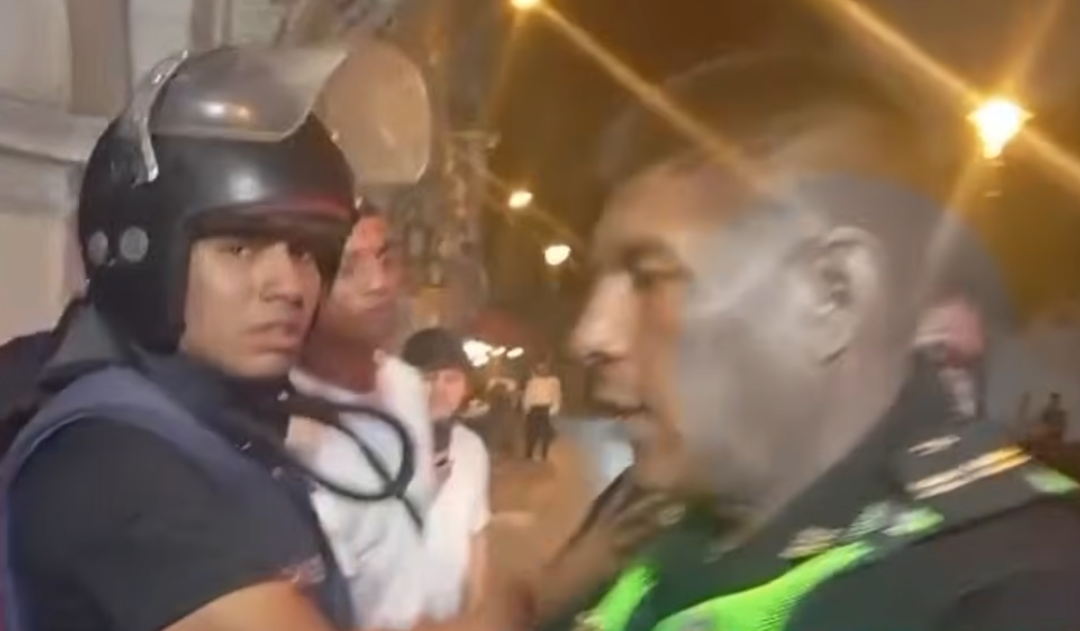 Plaza San Martín: comerciantes informales agreden a fiscalizadores durante intervención