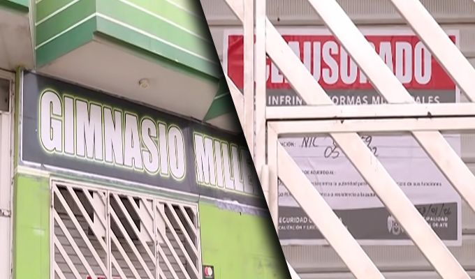 Mujer cae en un profundo buzón dentro de un gimnasio en Huaycán