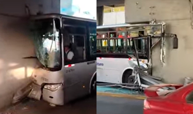 Accidente en el Metropolitano: Sube a 35 el número de heridos tras choque de bus en estación México