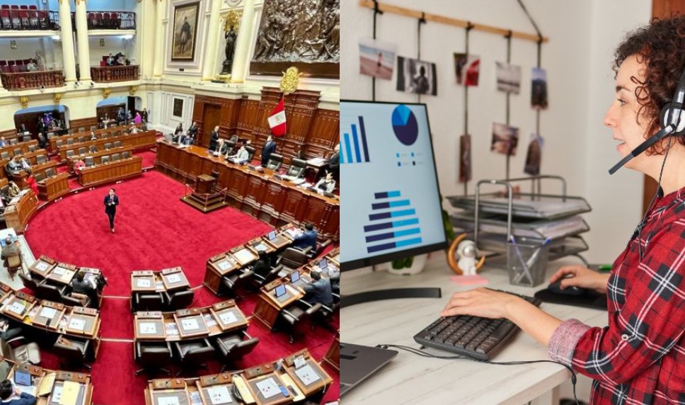 Comisión del Congreso prueba teletrabajo para madres y padres con hijos menores de un año