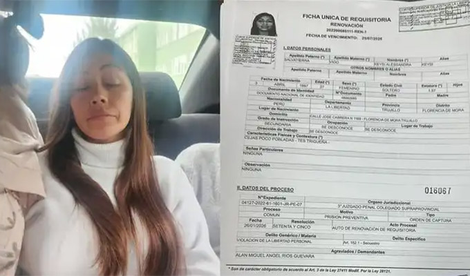 Los Pulpos: capturan en Bolivia a novia de ‘Jhonsson’, cabecilla de la temida organización criminal