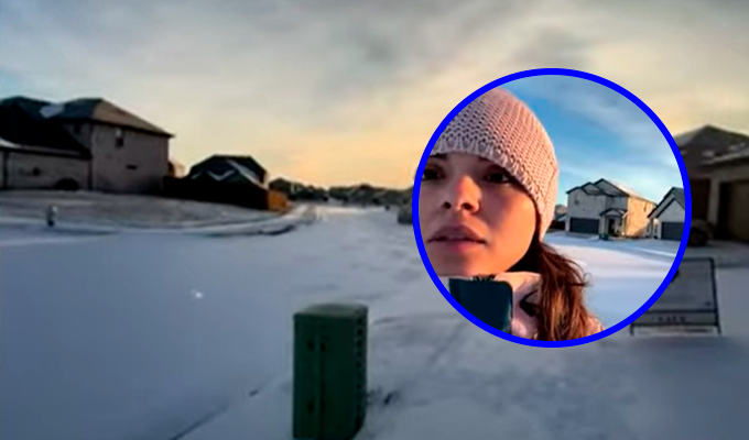 Hielo invisible o 'black ice' mantiene a miles de personas en confinamiento en el sur de EE. UU.