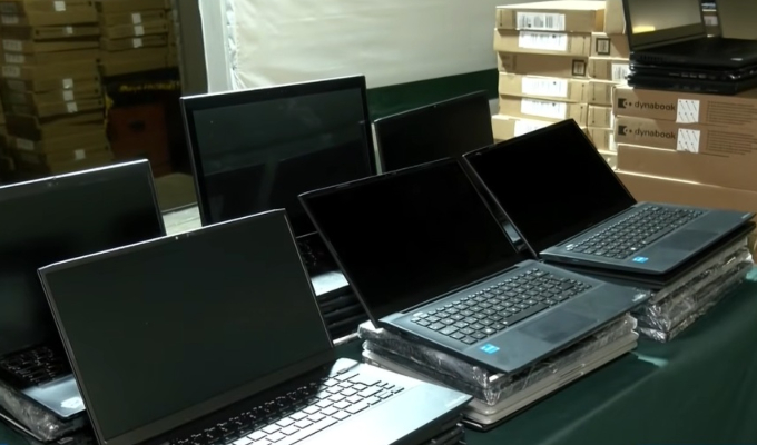 La Victoria: recuperan 500 laptops robadas valorizadas en $250 mil