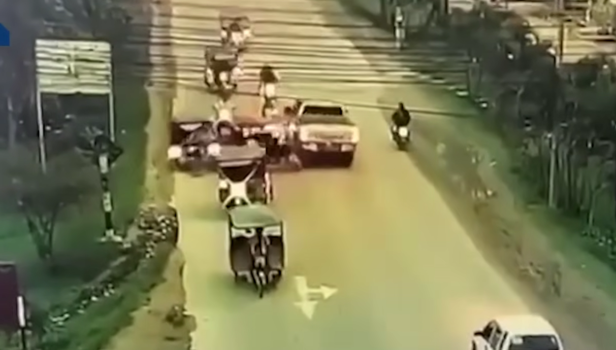 Niño que quedó grave tras accidente de tránsito en Nueva Cajamarca fue trasladado a Lima