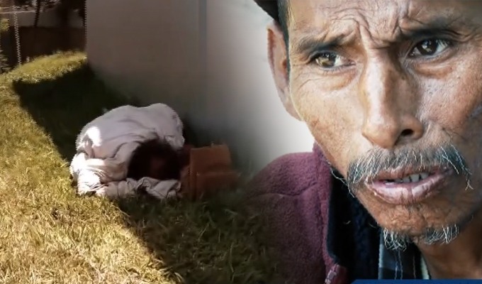 Personas en situación de calle instalan covachas en áreas verde de la Vía Expresa