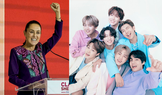 Corea del Sur analiza solicitud de Claudia Sheinbaum para más conciertos de BTS en México