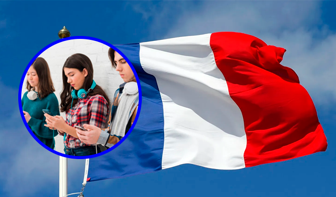 Francia da un paso clave para prohibir redes sociales a menores de 15 años