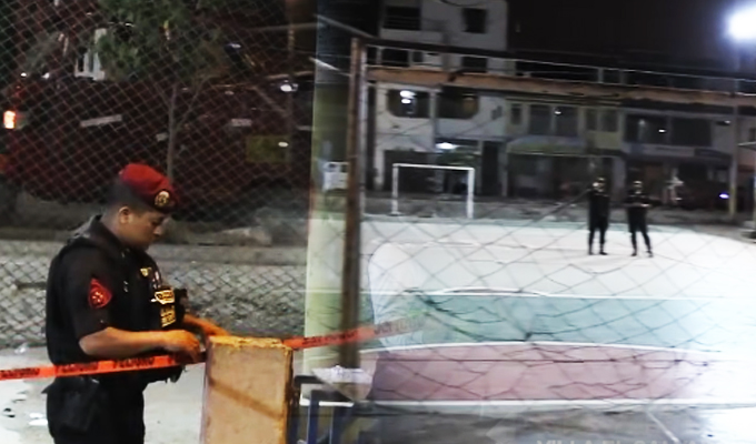 Hombre es acribillado a balazos cuando miraba un campeonato en losa deportiva de VES