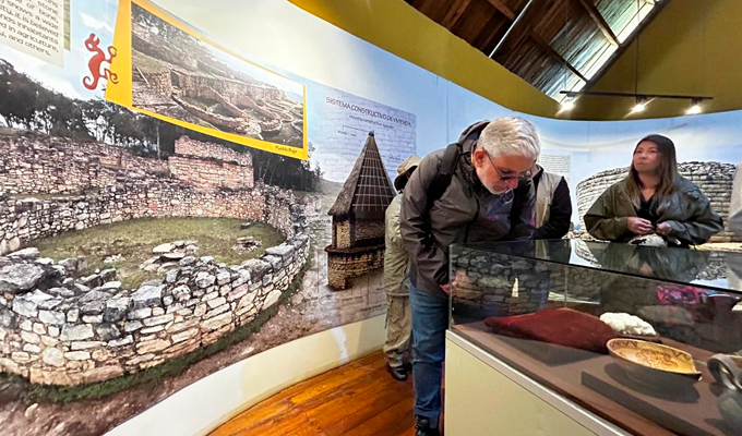 Muro sur del Complejo Arqueológico Monumental Kuélap registra un 93 % de avance en su recuperación