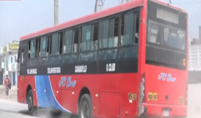 Choferes de la línea 'JC' no salieron a trabajar tras amenazas extorsivas