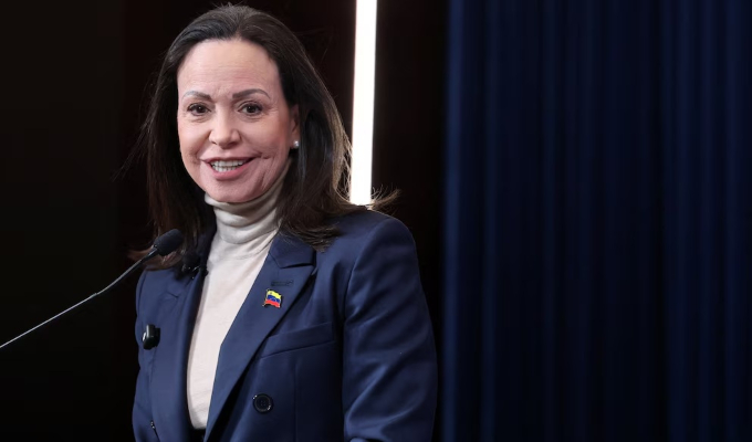 María Corina Machado afirma que Venezuela avanza de manera "irreversible" hacia la democracia