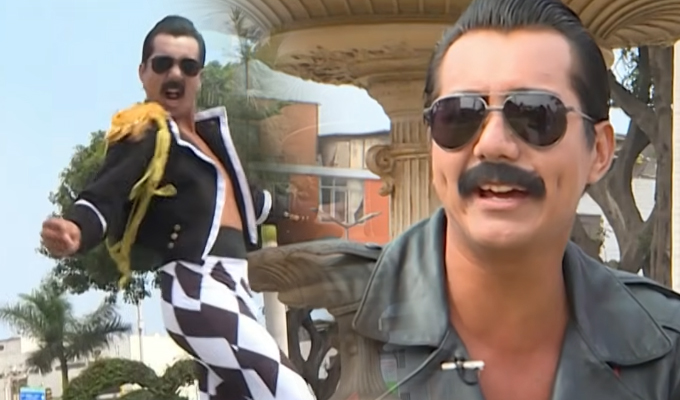 El furor del "Freddie Mercury peruano": Entre empanadas y música