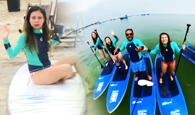Locura sobre el mar: La moda Paddel se apodera de las playas limeñas