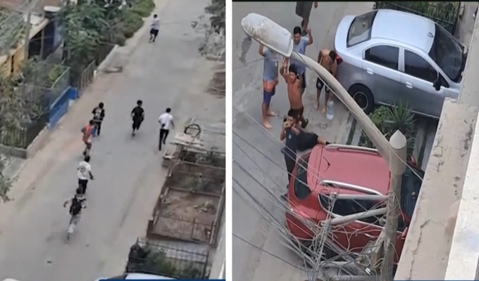 Violento enfrentamiento de barristas desata pánico en Puente Piedra: habría un fallecido