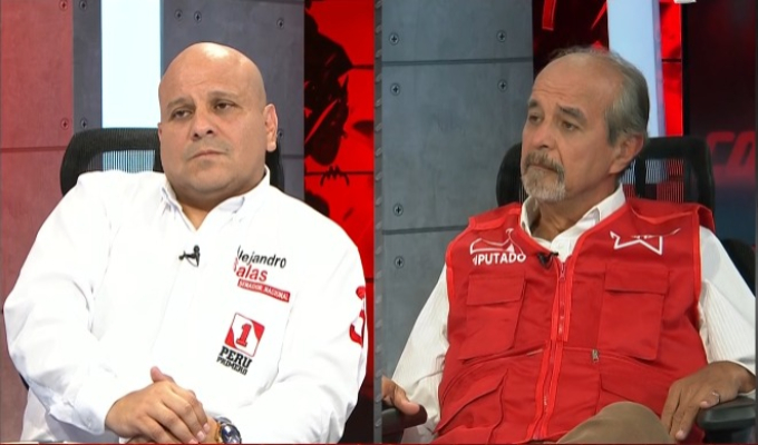 Mauricio Mulder y Alejandro Salas en Combutters