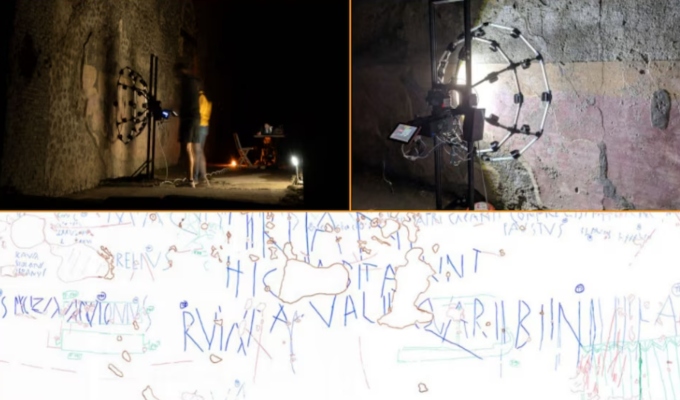 Pompeya en imágenes: tecnología revela grafitis con mensajes de amor, sexo e insultos ocultos por siglos