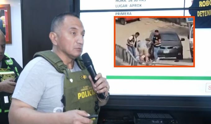 Dirincri captura a presuntos extorsionadores que robaban autos para exigir dinero a sus víctimas