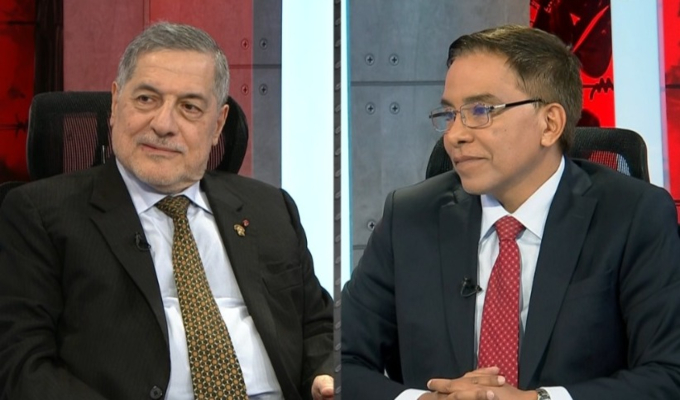 Ernesto Bustamente y Roberto Vieira en Combutters