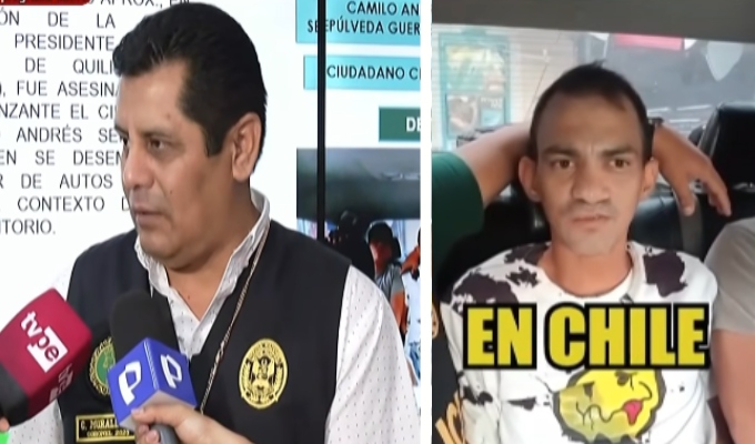 PNP captura en Lima a sujeto con alerta roja de Interpol Chile por delito de homicidio