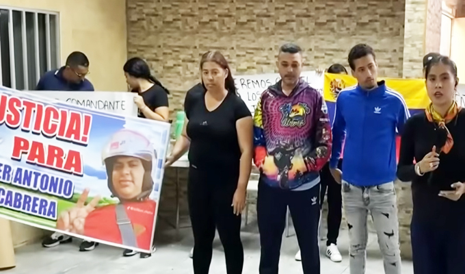 Familia pide justicia para extranjero abatido en intervención policial en la Vía Evitamiento