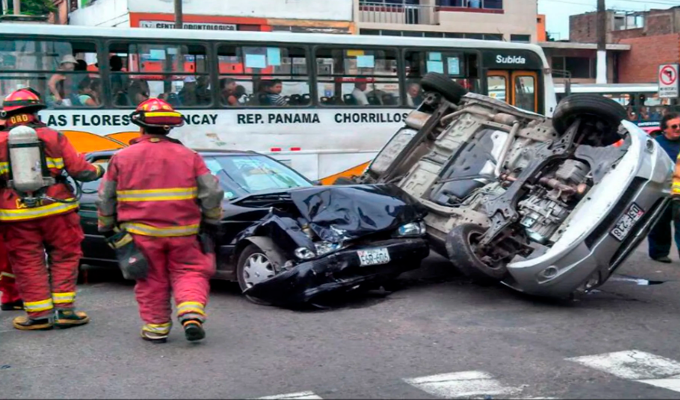 ¡Terrible! En el Perú diariamente mueren 12 personas víctimas de accidentes de tránsito