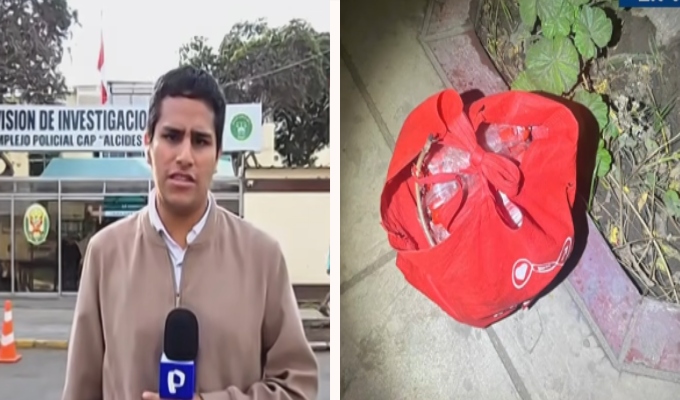 Hallan bolsa con 80 dinamitas frente a universidad en Trujillo