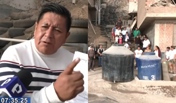 Sube el recibo del agua: familias pagan más de S/ 500 pese a no tener servicio en sus casas