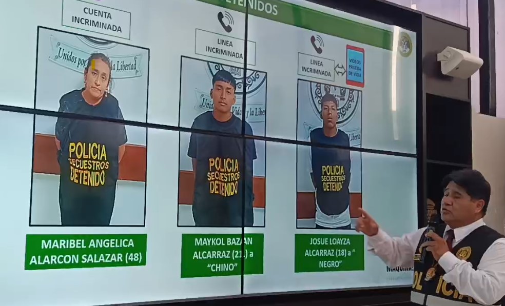 Caen “Los Escorpiones de Huaycán”: Son acusados de secuestrar a trabajador y exigir 30 mil soles