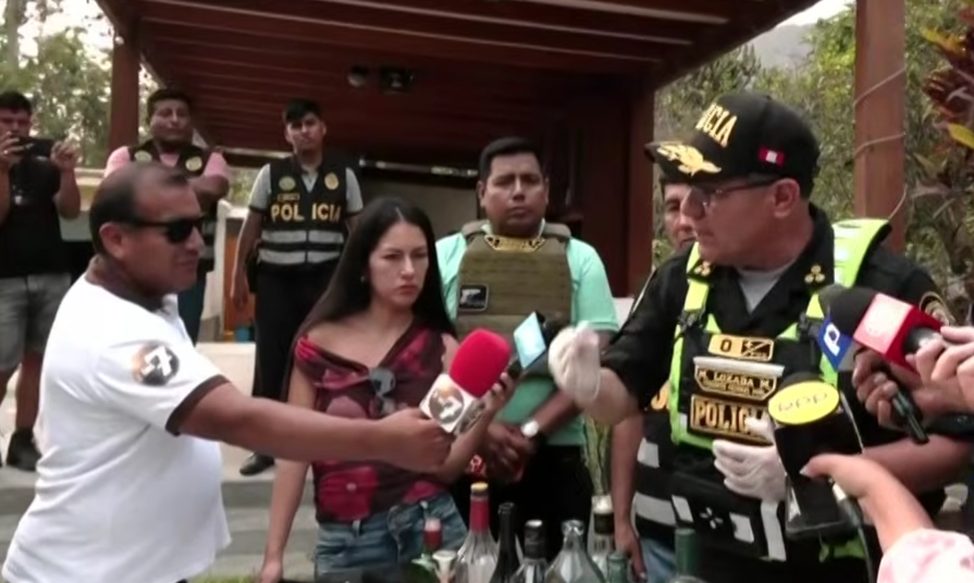 Allanan búnker en Cieneguilla: PNP detiene a presuntos integrantes de red criminal